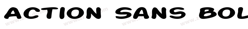 Action Sans Bold字体转换
